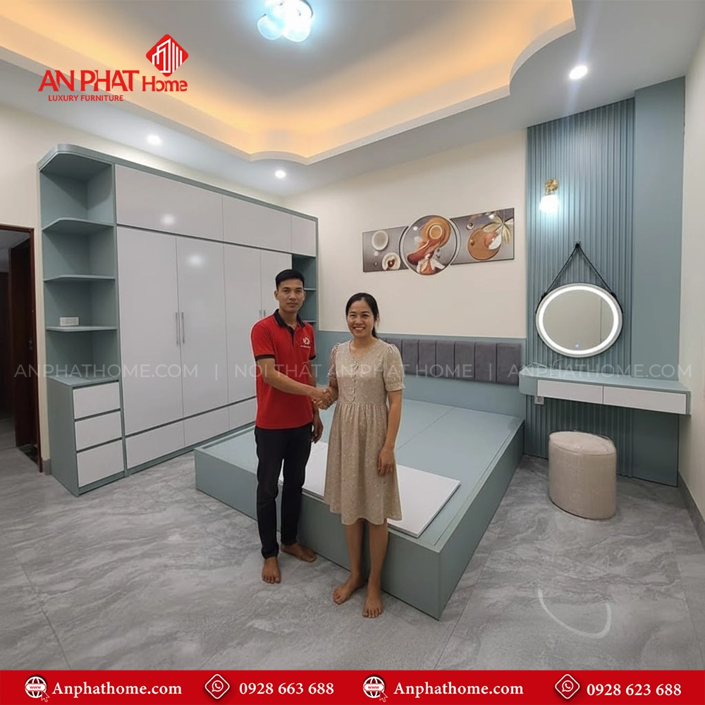 Combo Phòng Ngủ Đẹp CB-10 8 Combo giường tủ bàn trang điểm