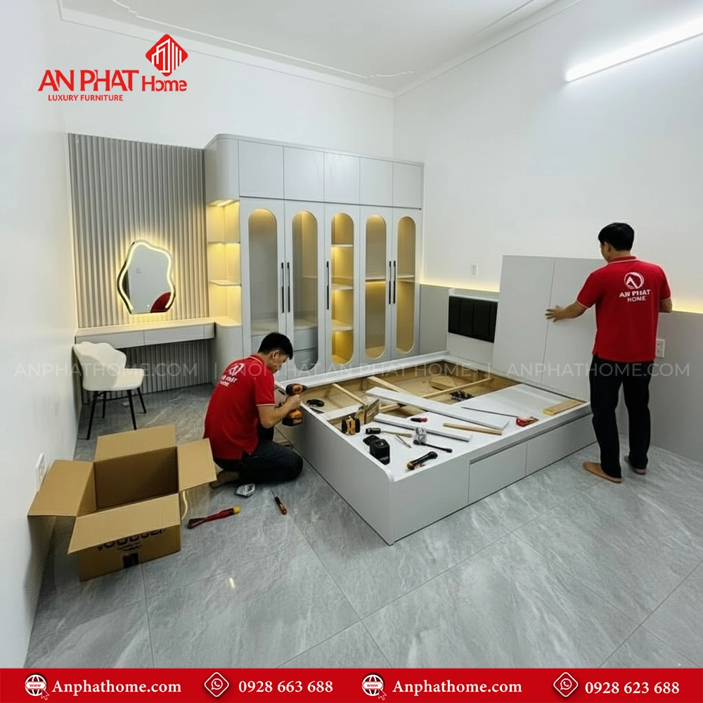 Combo Phòng Ngủ Đẹp CB-55 10 Thiết kế phòng ngủ đẹp sang trọng