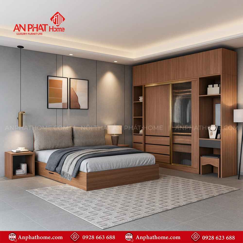 Combo Phòng Ngủ Đẹp CB-69 19 Combo Phòng Ngủ Đẹp CB-69 An Phát Home