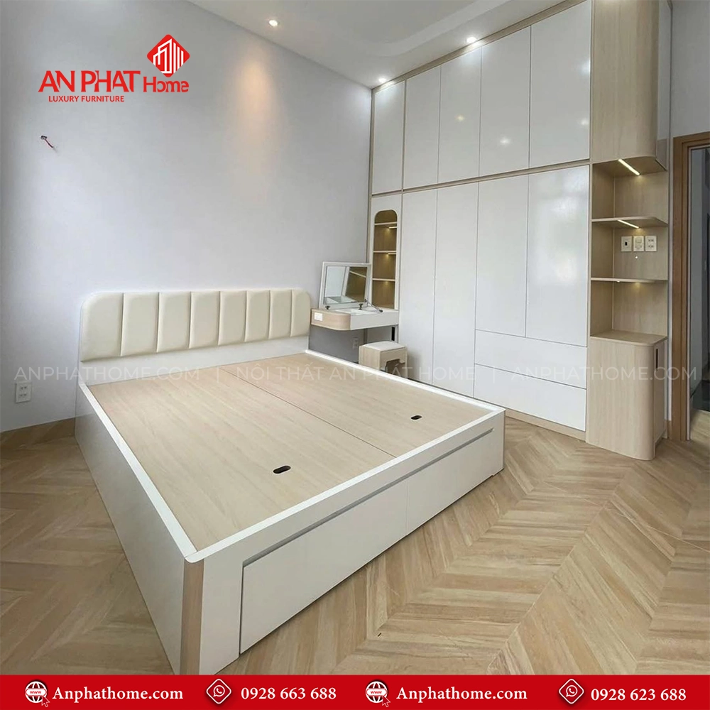 Combo Phòng Ngủ Gỗ Công Nghiệp CB-09 5 Combo Phòng Ngủ Gỗ Công Nghiệp CB-09 An Phát Home