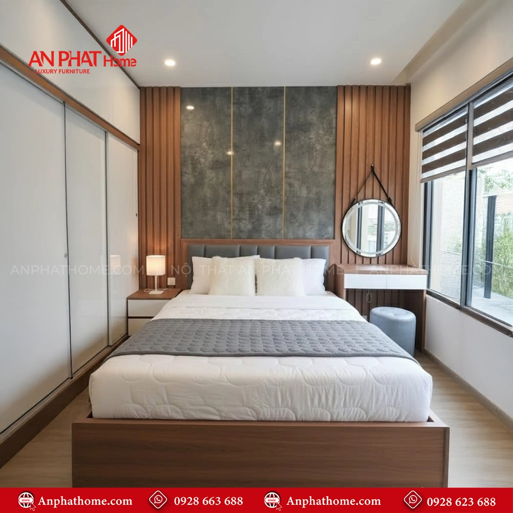 Combo Phòng Ngủ Hiện Đại CB-03 5 Combo Phòng Ngủ Hiện Đại CB-03 An Phát Home