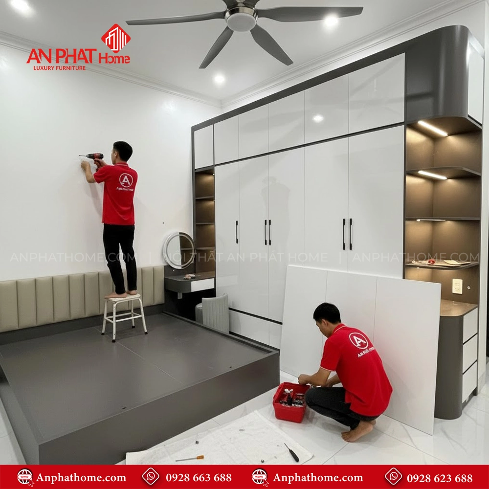 Combo Phòng Ngủ Hiện Đại CB-27 6 Mẫu combo giường tủ nội thất phòng ngủ đẹp