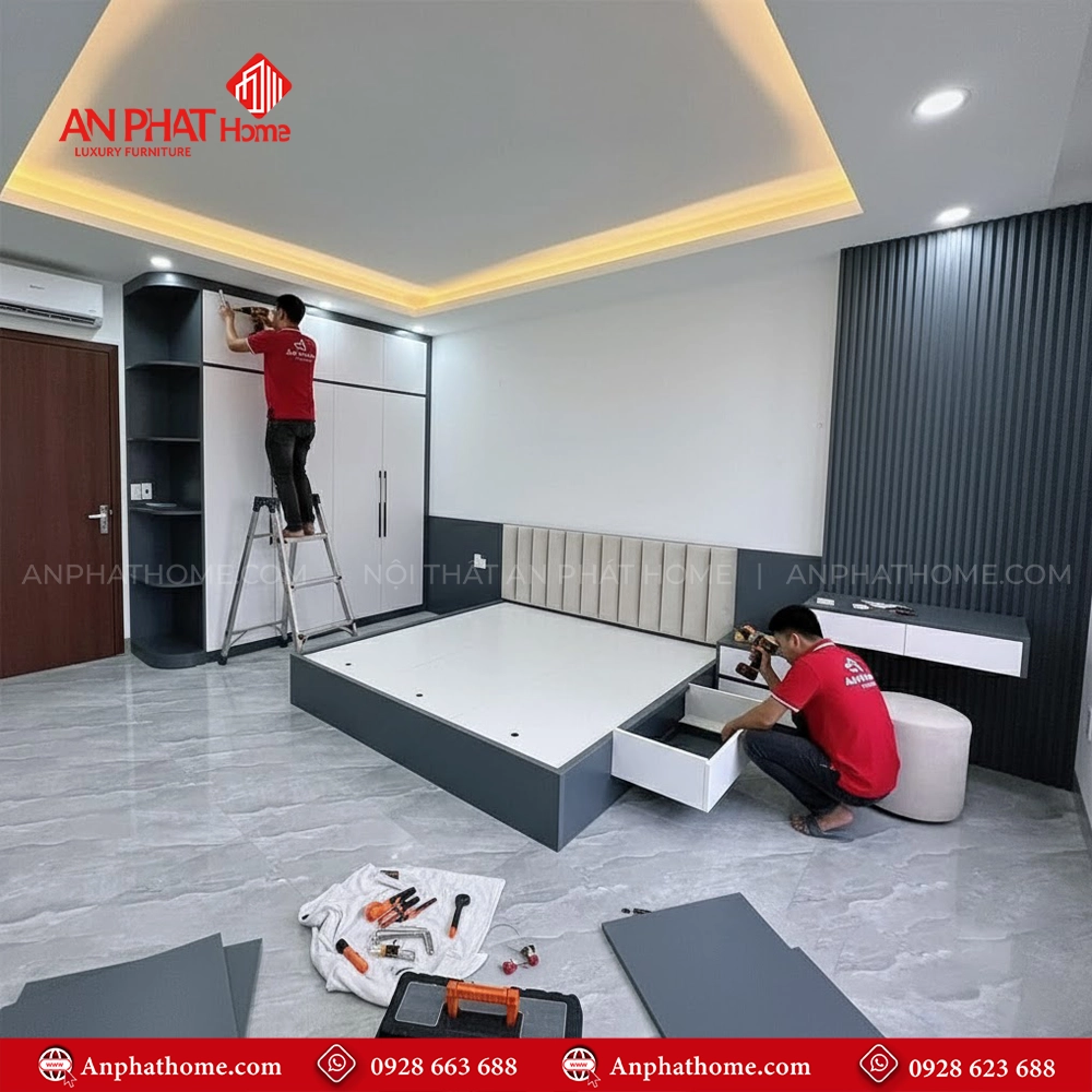 Combo Phòng Ngủ Hiện Đại CB-32 6 Mẫu combo giường tủ nội thất phòng ngủ đẹp