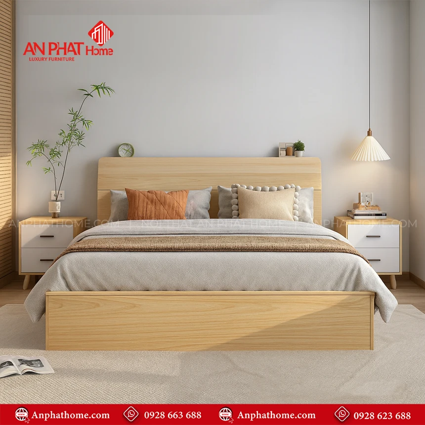Combo Phòng Ngủ Hiện Đại CB-68 27 Mẫu giường ngủ gỗ công nghiệp