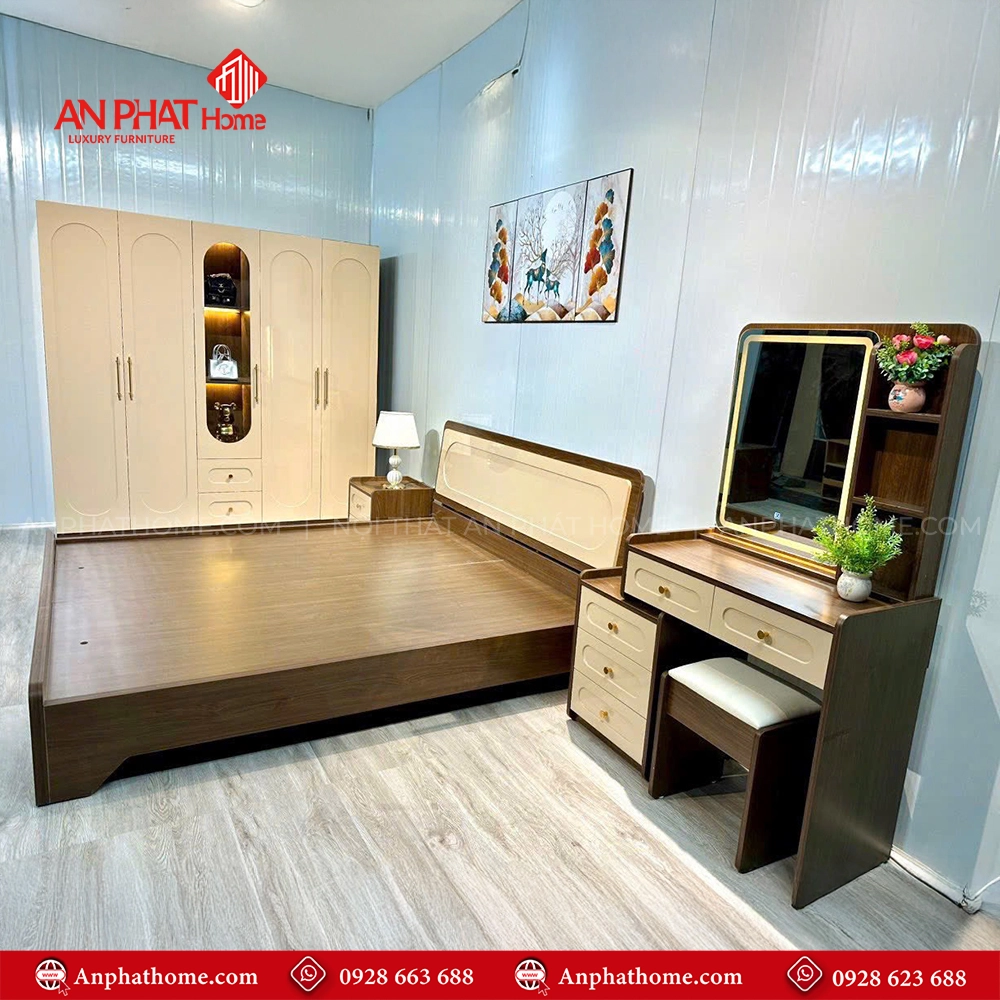Combo Phòng Ngủ Hiện Đại CB-89 9 Combo giường tủ bàn trang điểm thông minh