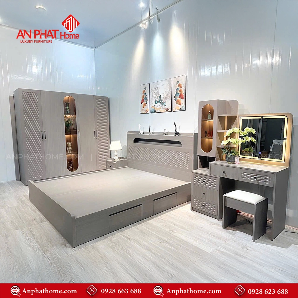 Combo Phòng Ngủ Hiện Đại CB-94 5 Combo Phòng Ngủ Hiện Đại CB-94 An Phát Home