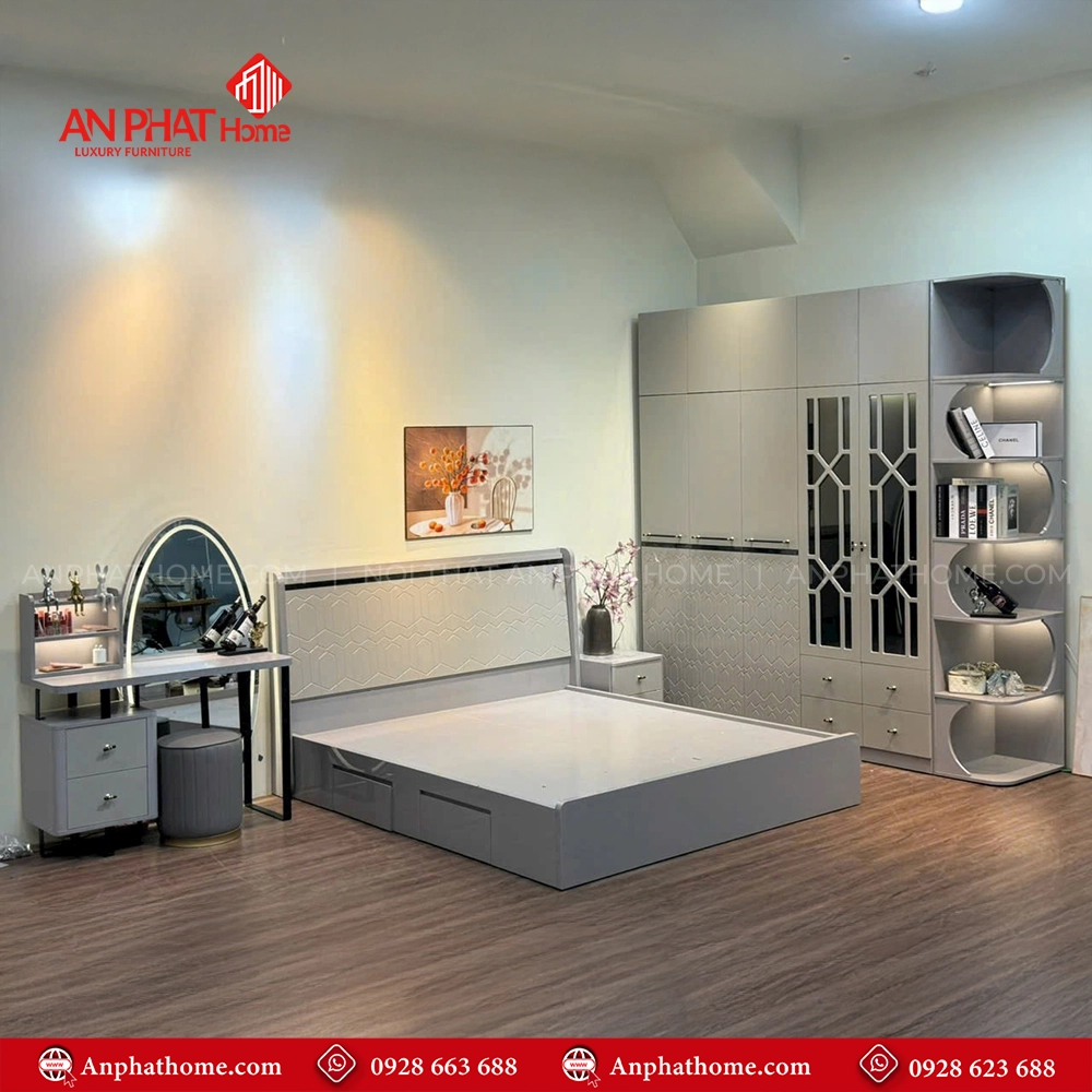 Combo Phòng Ngủ Hiện Đại CB-98 11 Combo Phòng Ngủ Hiện Đại CB-98 An Phát Home