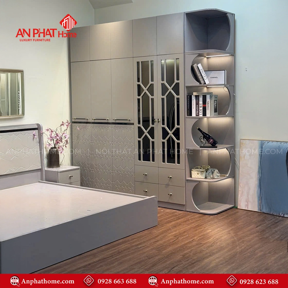 Combo Phòng Ngủ Hiện Đại CB-98 15 Combo giường tủ thông minh