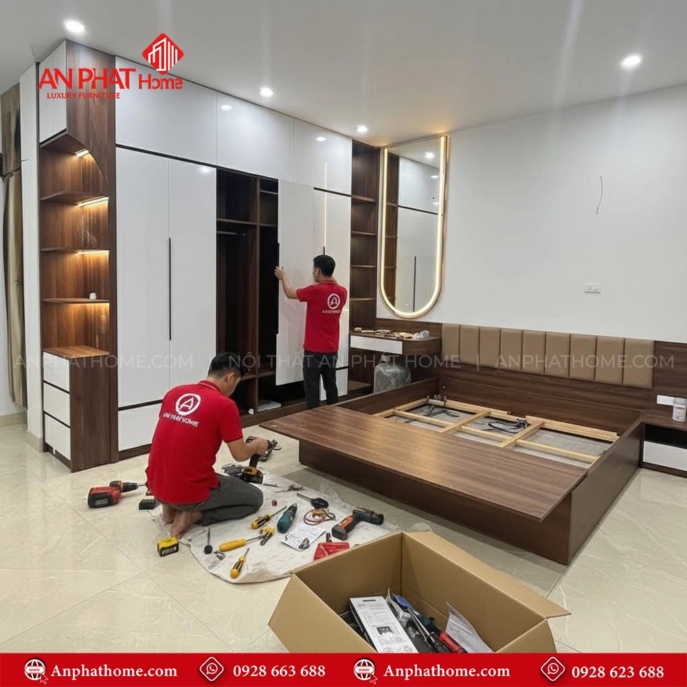 Combo Phòng Ngủ Người Lớn Đẹp CB-64 11 Thiết kế phòng ngủ đẹp sang trọng