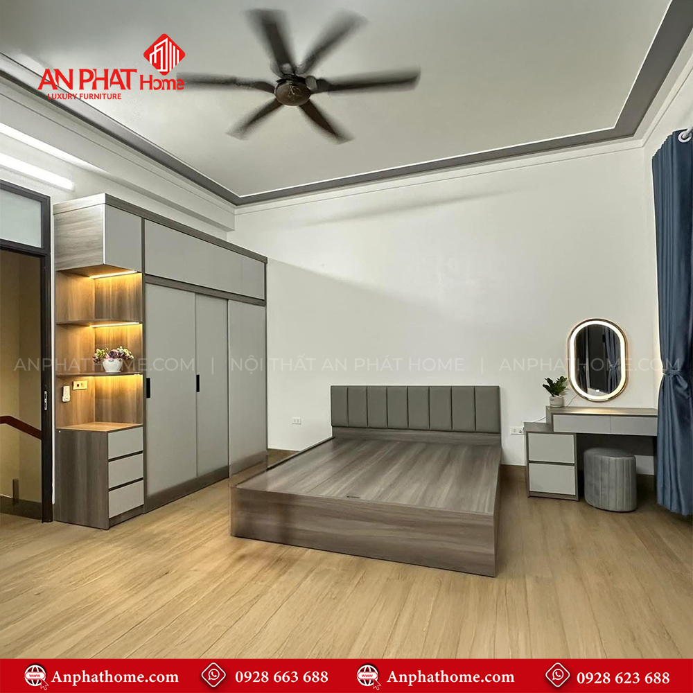 Combo Phòng Ngủ Sang Trọng CB-43 5 Combo Phòng Ngủ Sang Trọng CB-43 An Phát Home