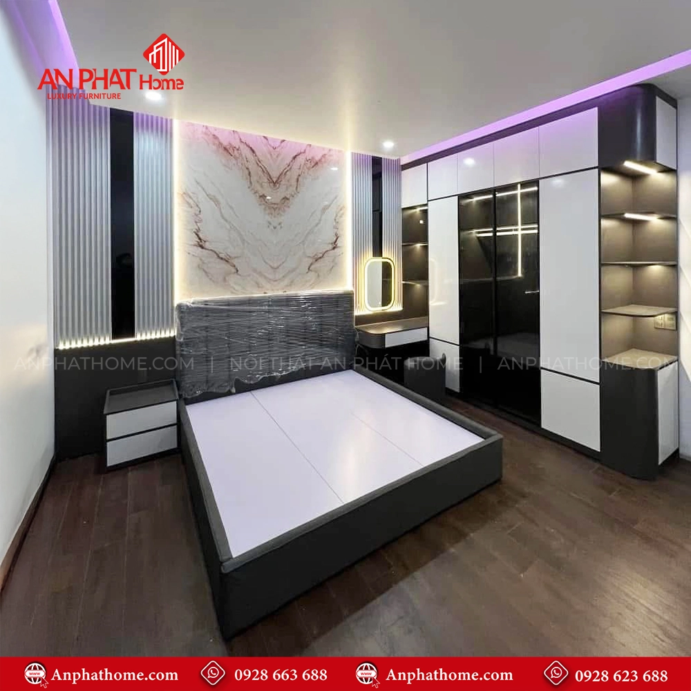 Combo Phòng Ngủ Sang Trọng CB-56 9 Combo Phòng Ngủ Sang Trọng CB-56 An Phát Home