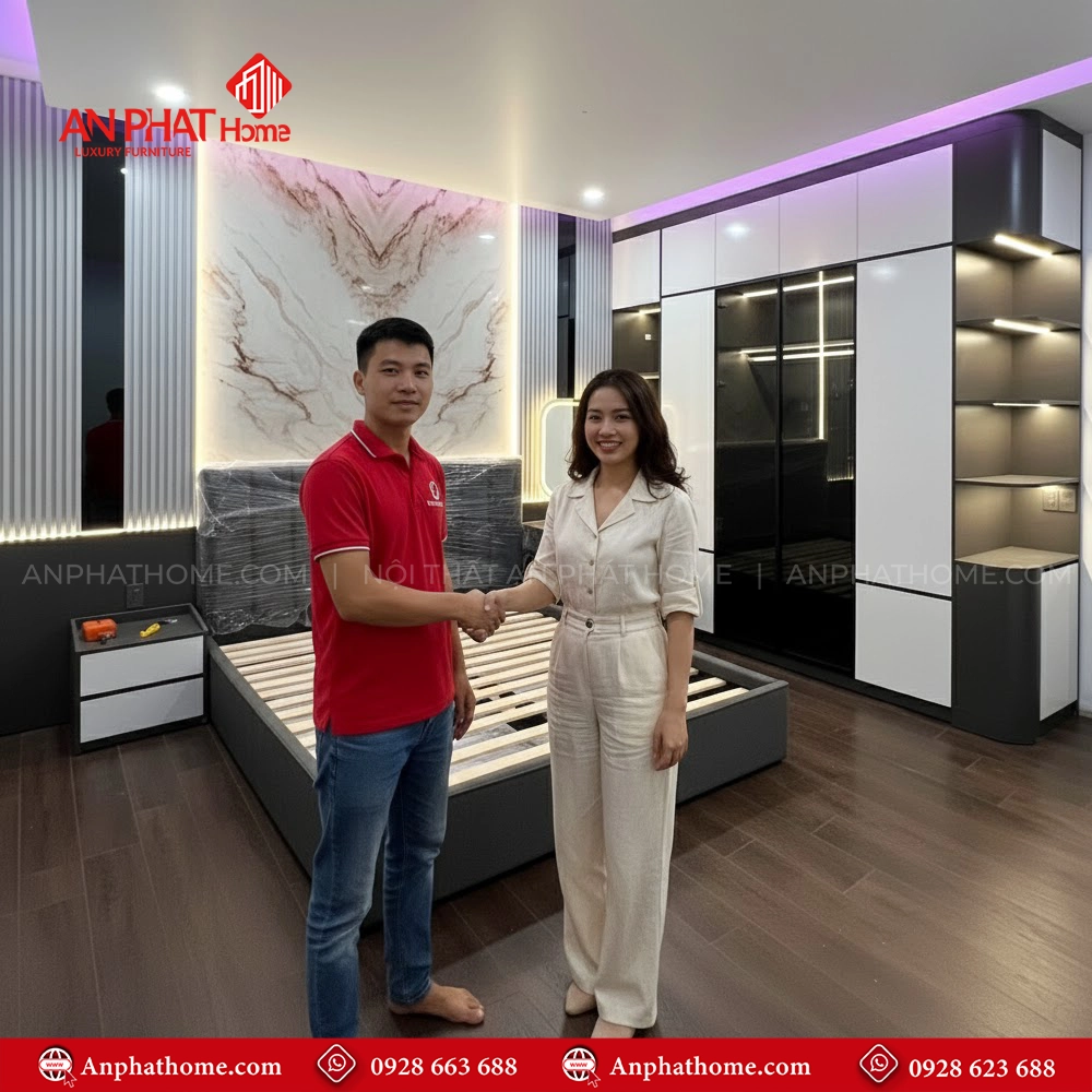 Combo Phòng Ngủ Sang Trọng CB-56 11 Combo phòng ngủ hiện đại