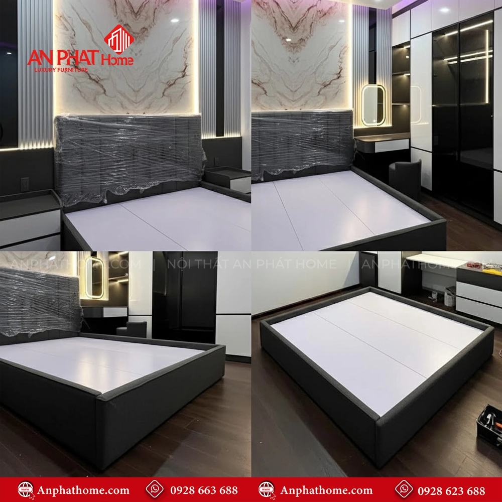 Combo Phòng Ngủ Sang Trọng CB-56 12 Thiết kế phòng ngủ sang trọng hiện đại