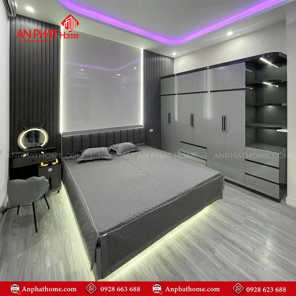 Combo Phòng Ngủ Thiết Kế Hiện Đại CB-53 An Phát Home