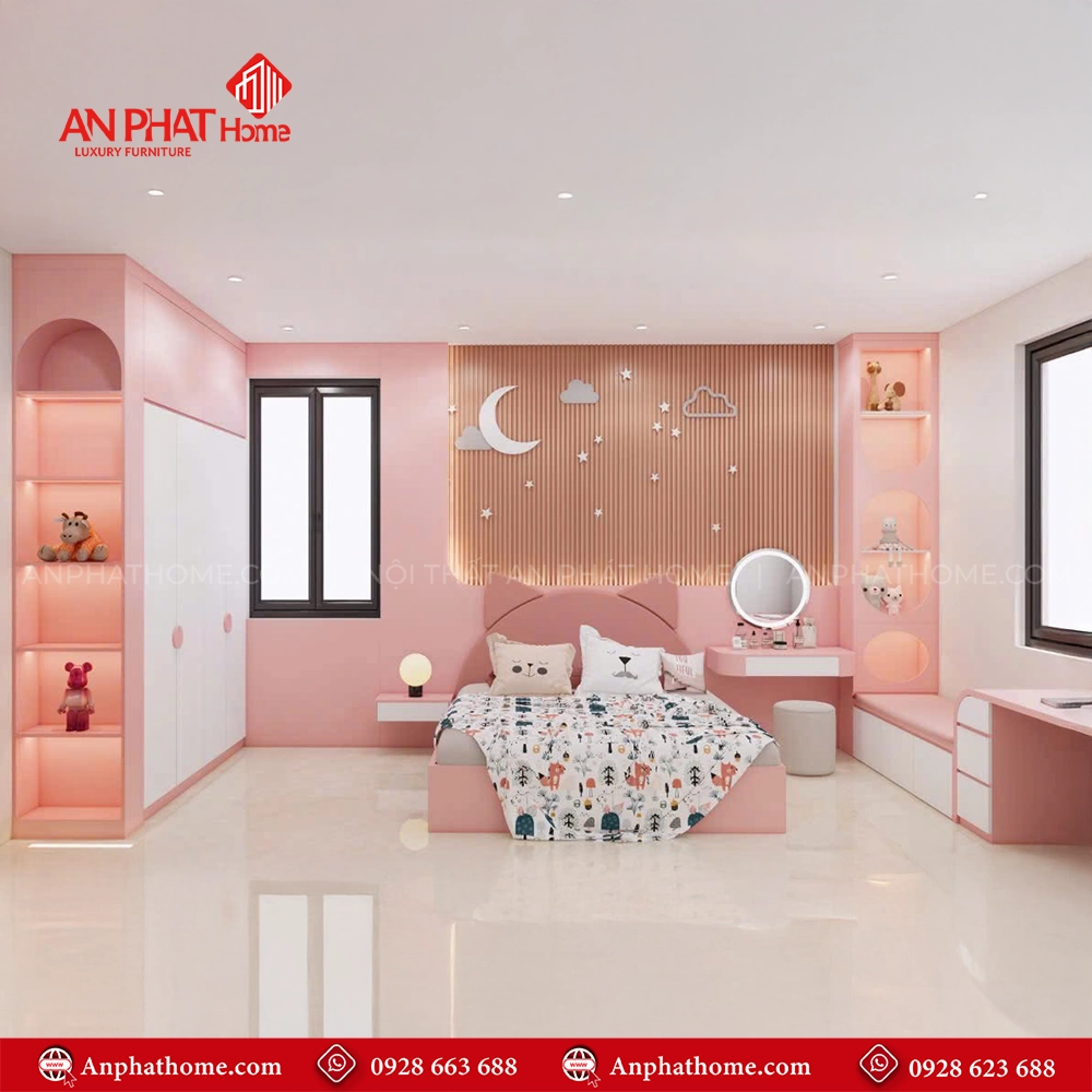 Combo Phòng Ngủ Trẻ Em CB-102 An Phát Home