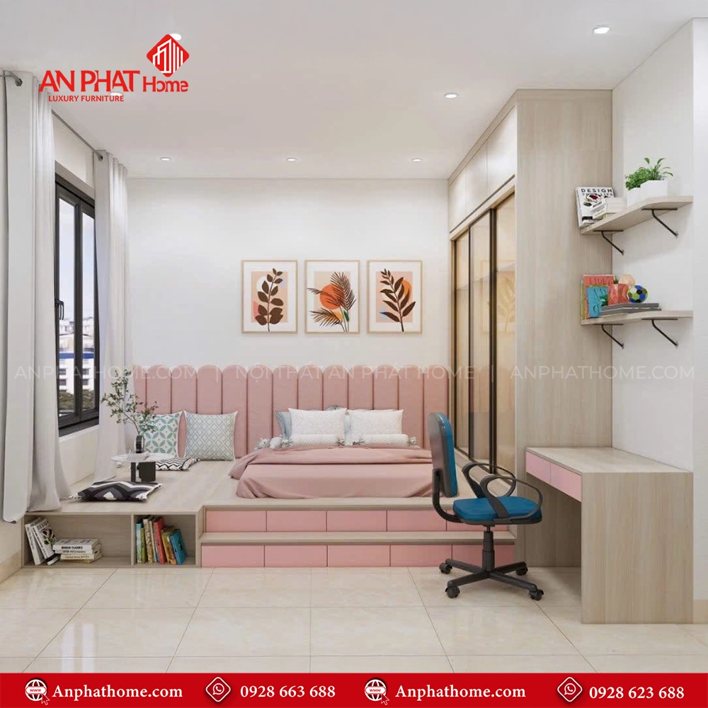 Combo nội thất phòng ngủ hiện đại