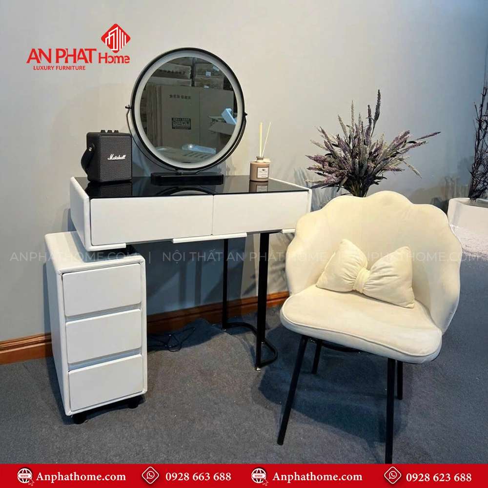 Mẫu Bàn Phấn Trang Điểm Mini Cao Cấp B-2822 13 Mẫu bàn trang điểm hiện đại đẹp