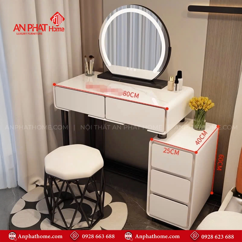 Mẫu Bàn Phấn Trang Điểm Mini Cao Cấp B-2822 15 Mau Ban Phan Trang Diem Mini Cao Cap B 2822 6