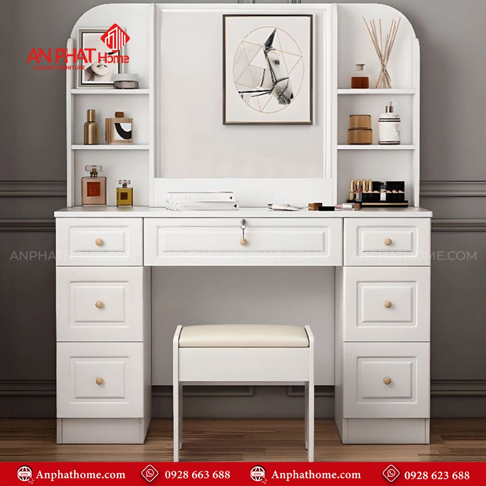 Mẫu Bàn Trang Điểm Đẹp B-2841 7 Mẫu Bàn Trang Điểm Đẹp B-2841 An Phát Home