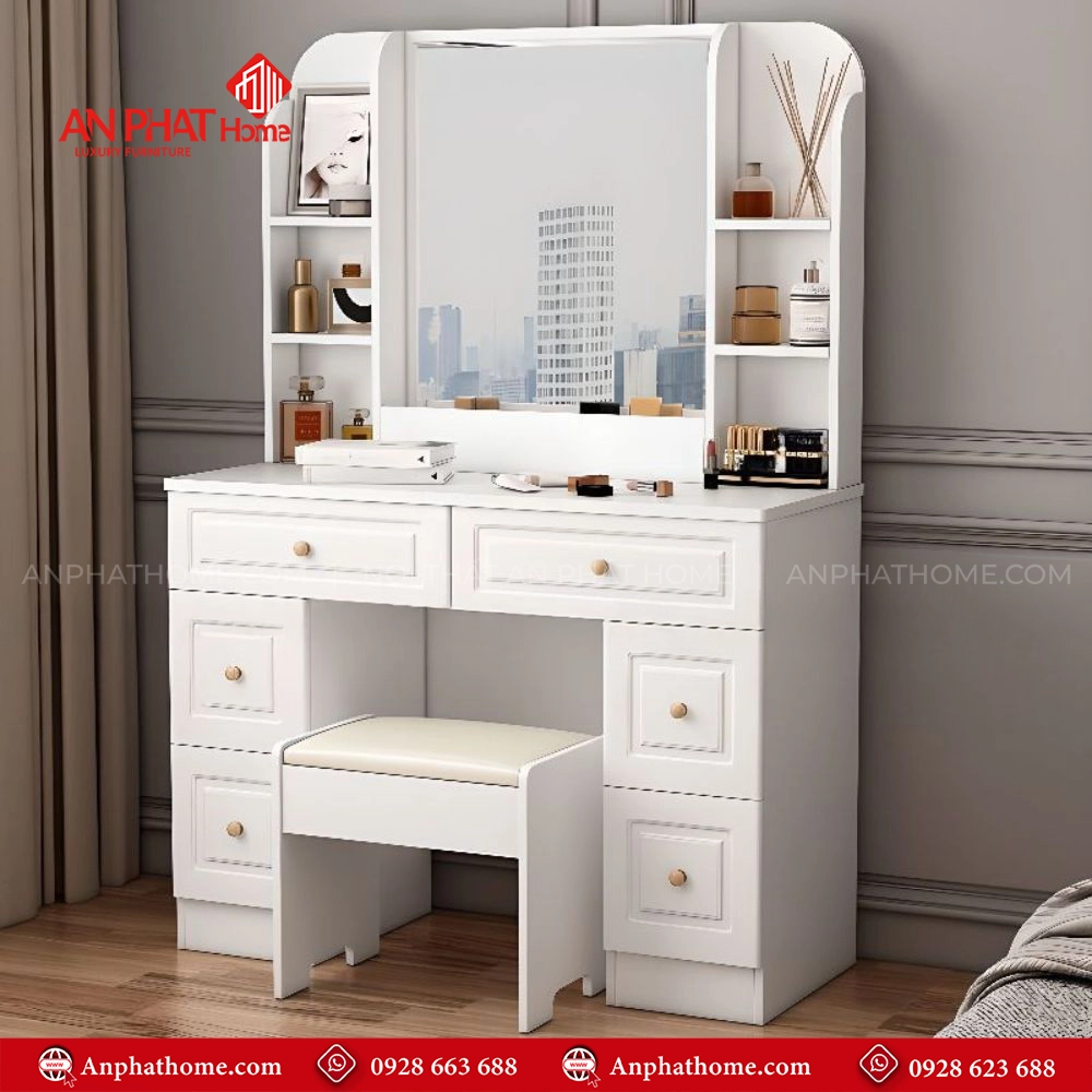 Mẫu Bàn Trang Điểm Đẹp B-2841 8 Bàn phấn đẹp hiện đại