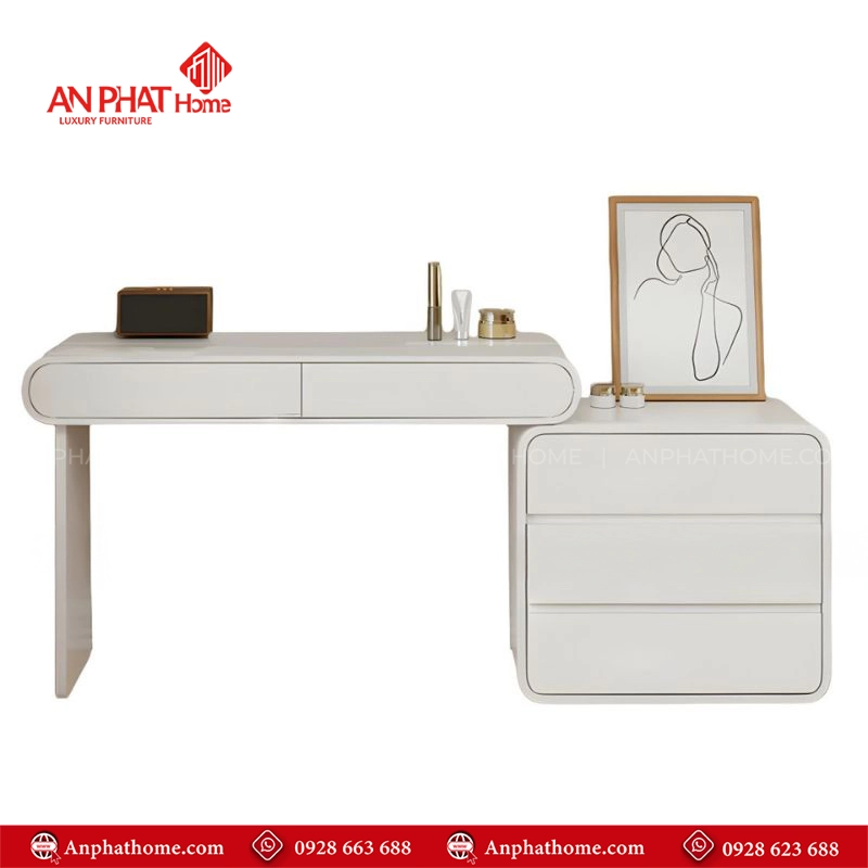 Mẫu Bàn Trang Điểm Thông Minh Gỗ MDF B-2845 11 Mẫu bàn trang điểm thông minh