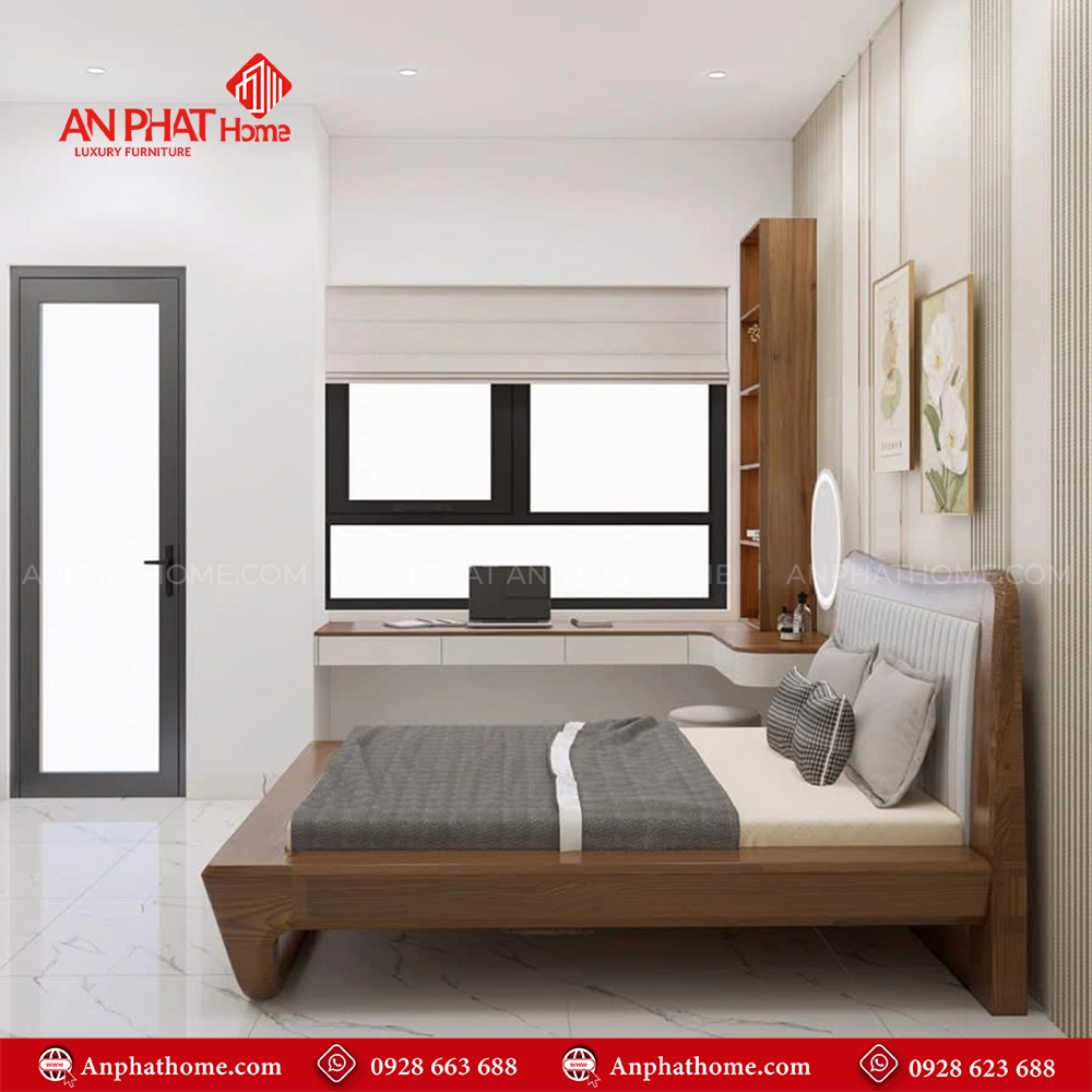 Nội Thất Phòng Ngủ Sang Trọng CB-80 10 Combo nội thất phòng ngủ gỗ công nghiệp