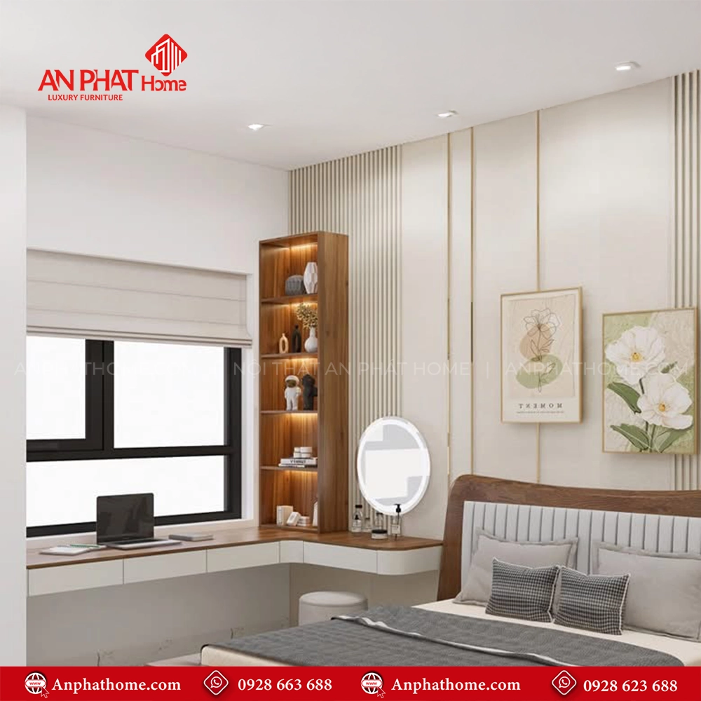 Nội Thất Phòng Ngủ Sang Trọng CB-80 12 Nội thất phòng ngủ hiện đại thông minh