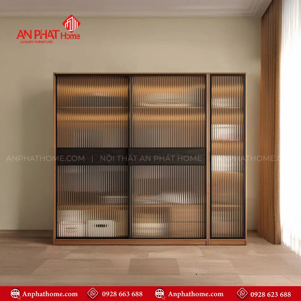 Tủ Áo Cánh Kính Cao Cấp TA-510 18 Mẫu tủ quần áo đẹp bằng nhựa