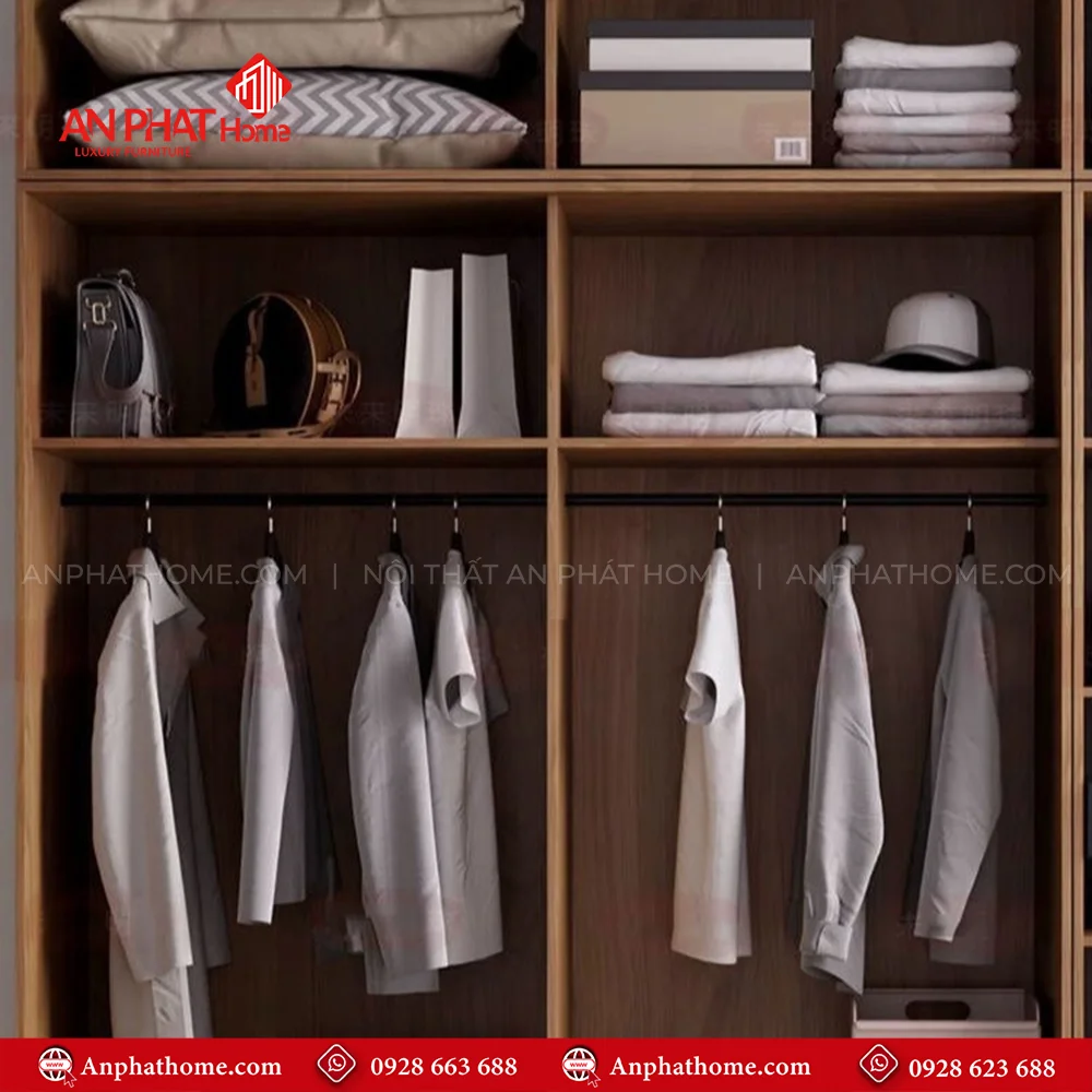 Tủ Áo Cánh Kính Cao Cấp TA-510 20 Mẫu tủ quần áo đẹp hiện đại