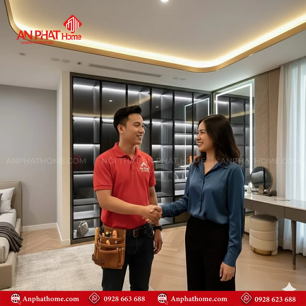 Tủ Áo Cánh Kính TA-532 8 Mẫu tủ quần áo hiện đại cửa lùa