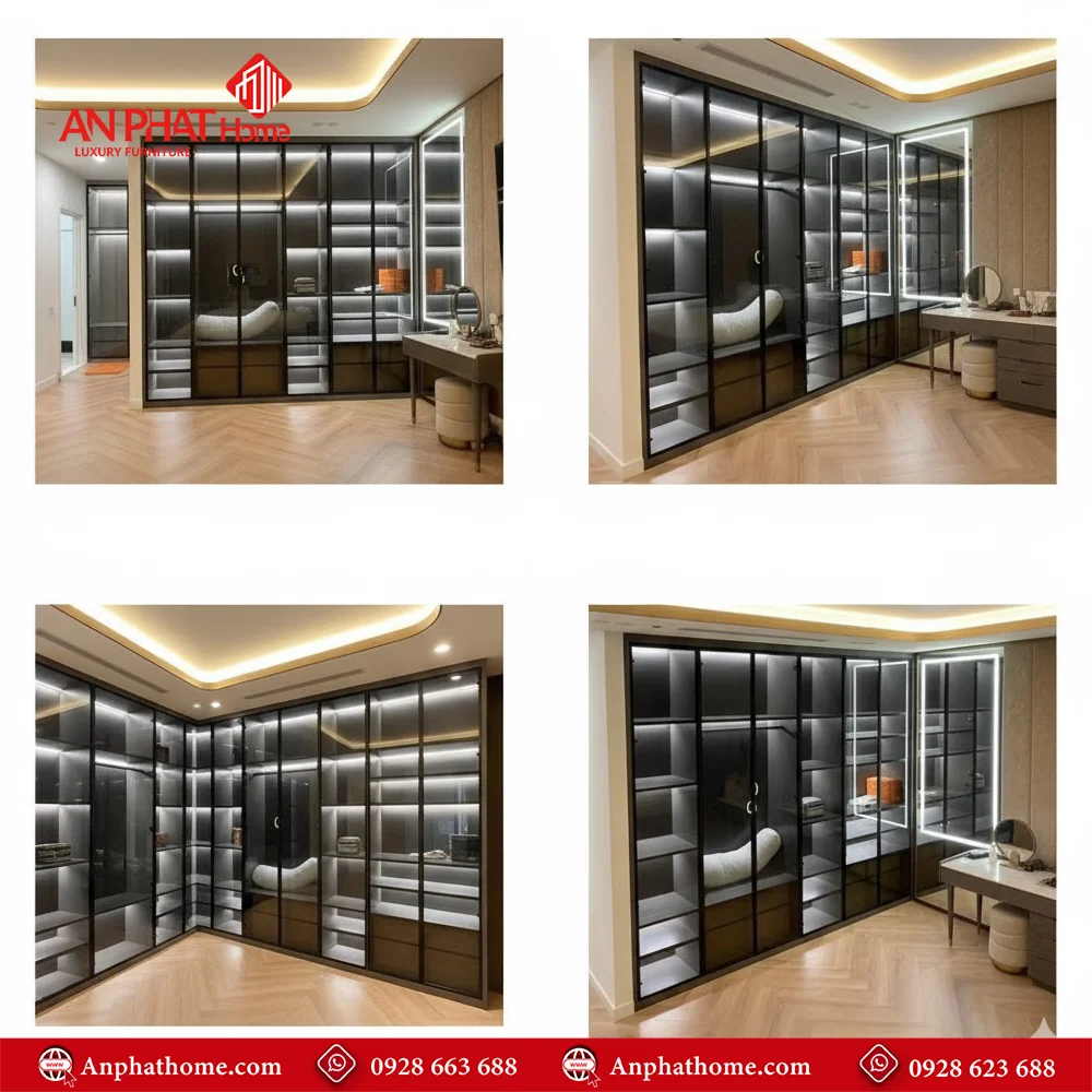 Tủ Áo Cánh Kính TA-532 9 Mẫu tủ quần áo nhựa cánh lùa