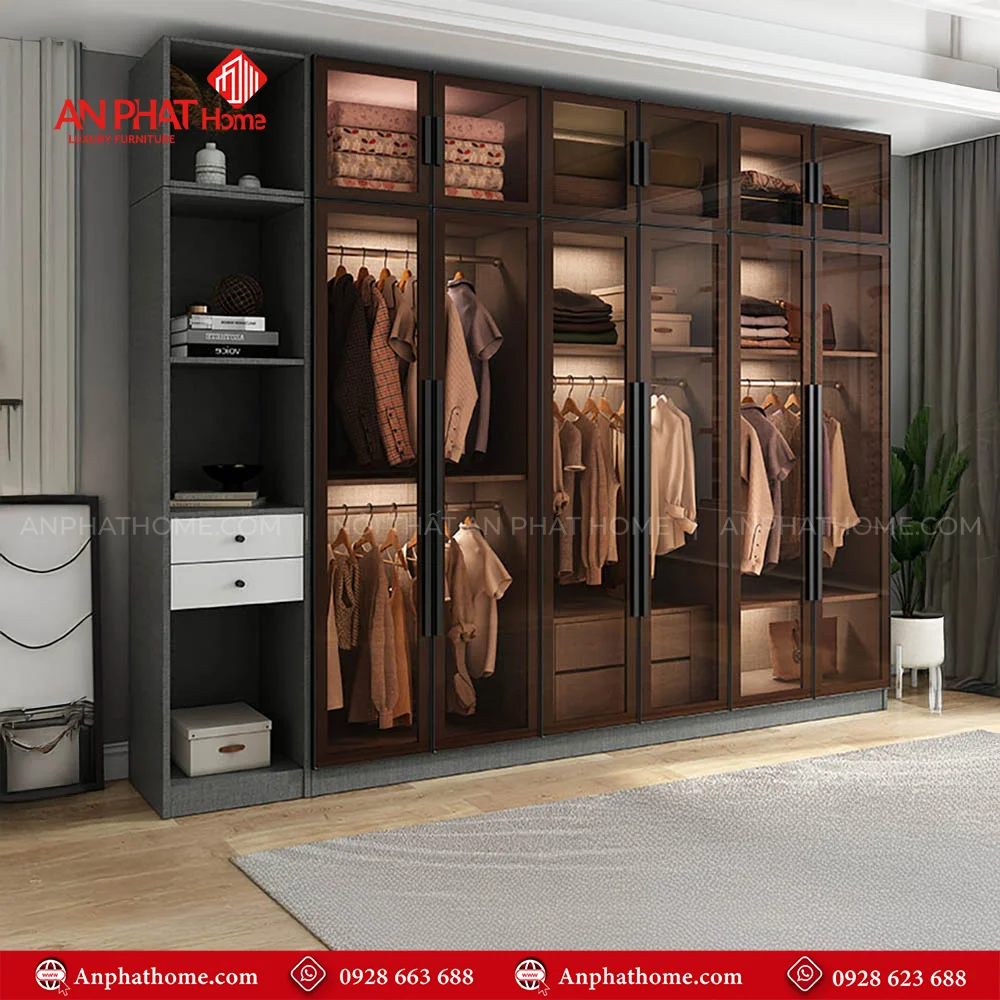 Thiết kế tủ quần áo thông minh