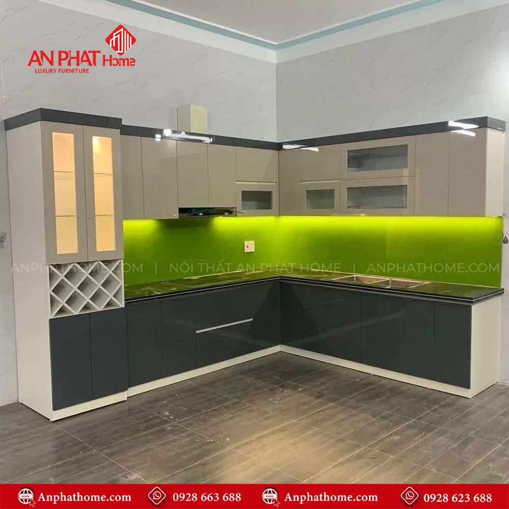 Tủ Bếp Acrylic Hiện Đại TB-921 7 Tủ Bếp Acrylic Hiện Đại TB-921 An Phát