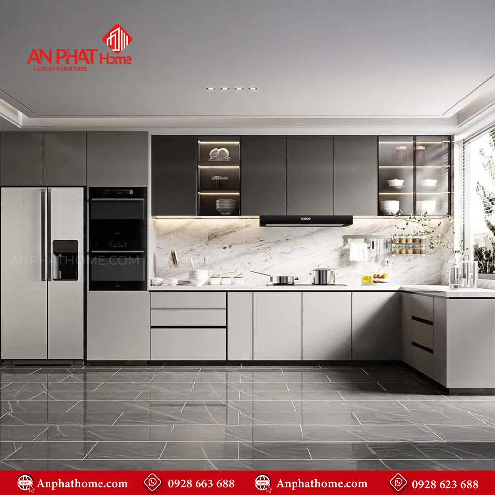 Tủ Bếp Đẹp TB-945 7 Tủ Bếp Đẹp TB-945 An Phát