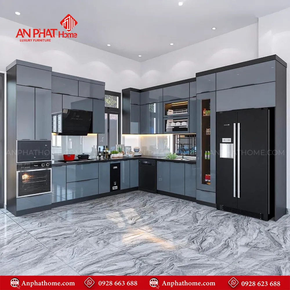 Tủ Bếp Đẹp TB-959 9 Tủ Bếp Đẹp TB-959 An Phát