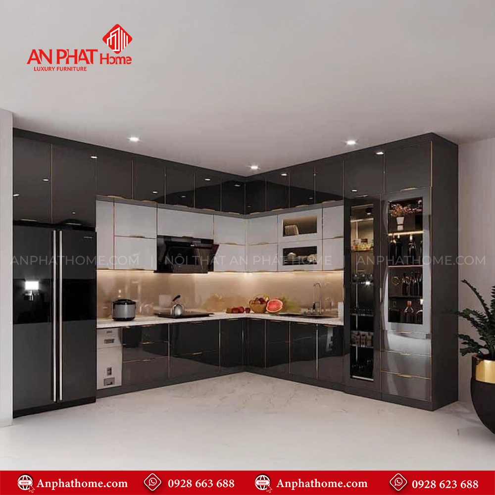 Tủ Bếp Đẹp Thiết Kế Sang Trọng TB-927 7 Tủ Bếp Đẹp Thiết Kế Sang Trọng TB-927 An Phát