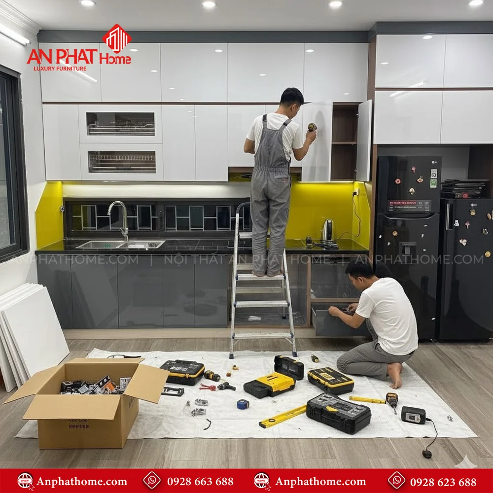 Các mẫu tủ bếp đẹp nhất hiện nay