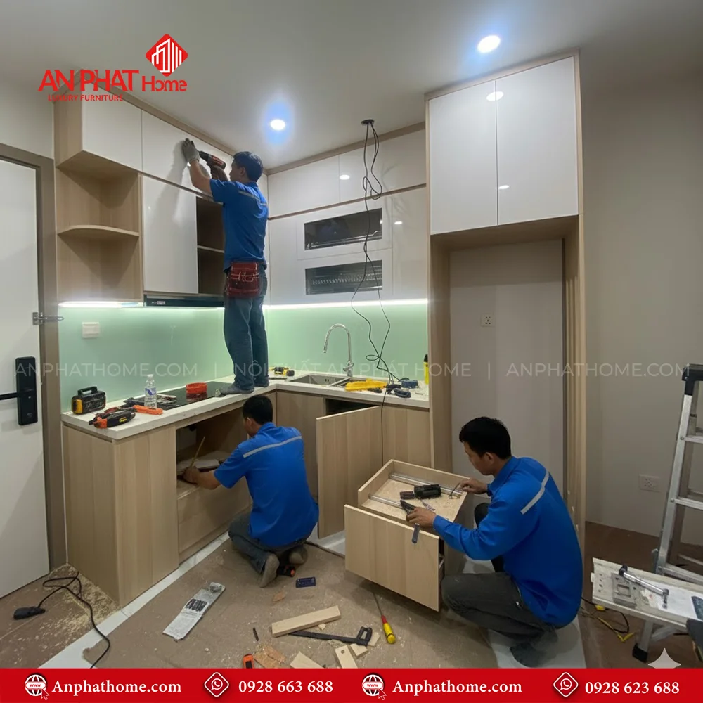 Những mẫu tủ bếp gỗ đẹp nhất