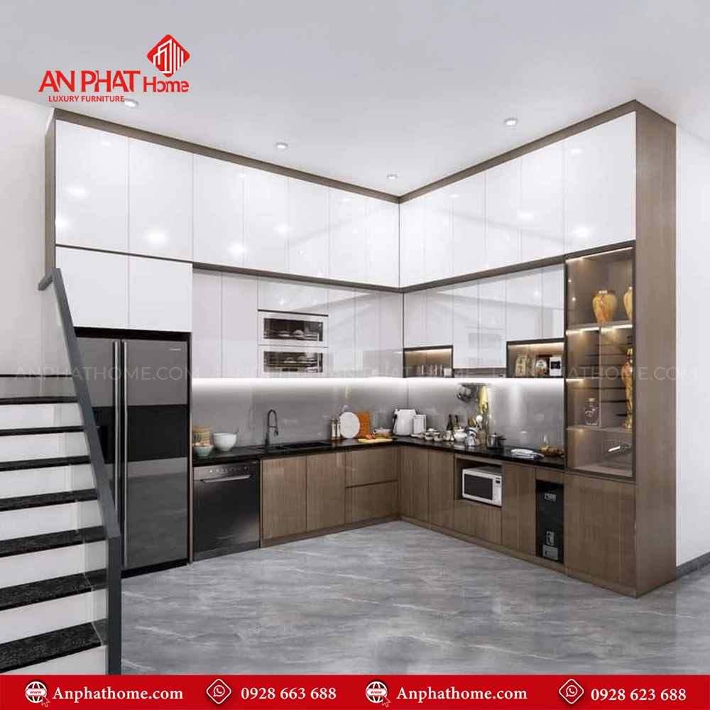 Tủ Bếp Gỗ Đẹp TB-936 An Phát