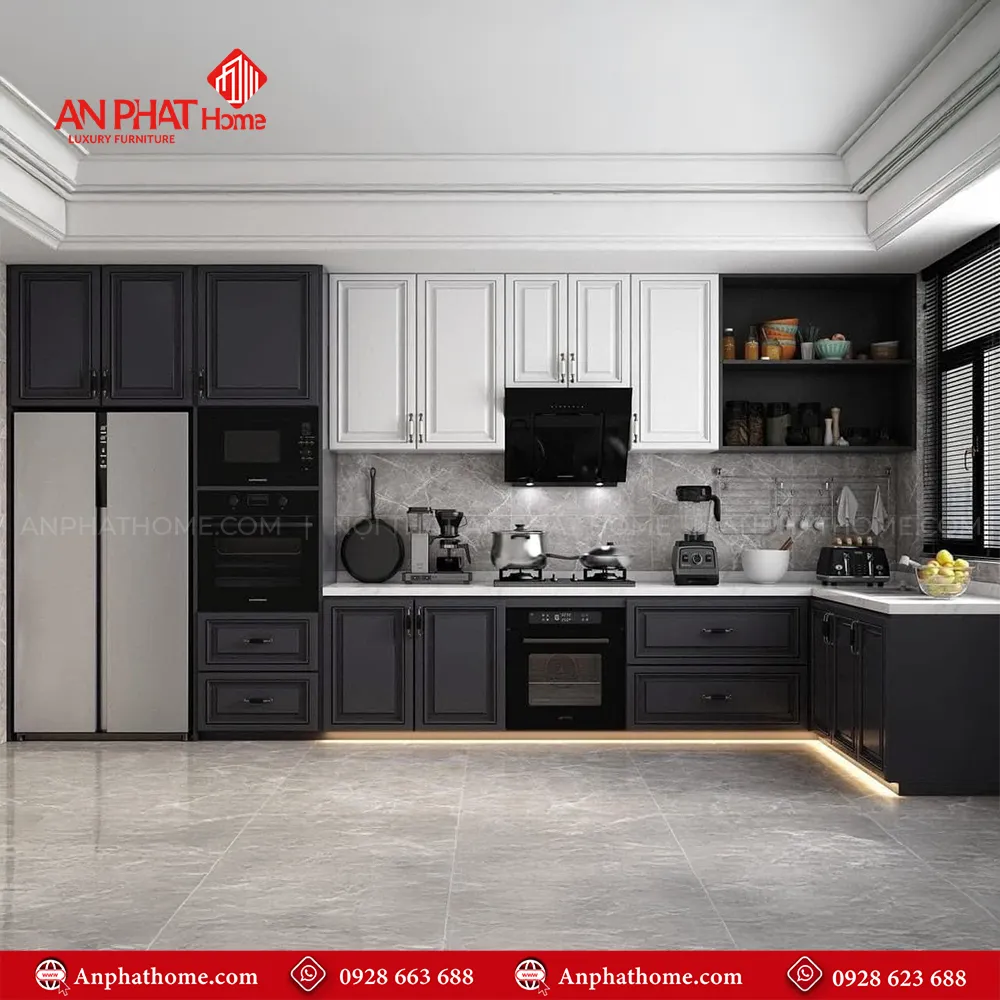 Tủ Bếp Gỗ Đẹp TB-952 9 Tủ Bếp Gỗ Đẹp TB-952 An Phát