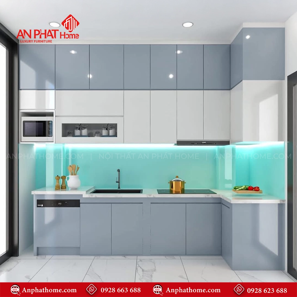 Tủ Bếp Hiện Đại TB-935 5 Tủ Bếp Hiện Đại TB-935 An Phát