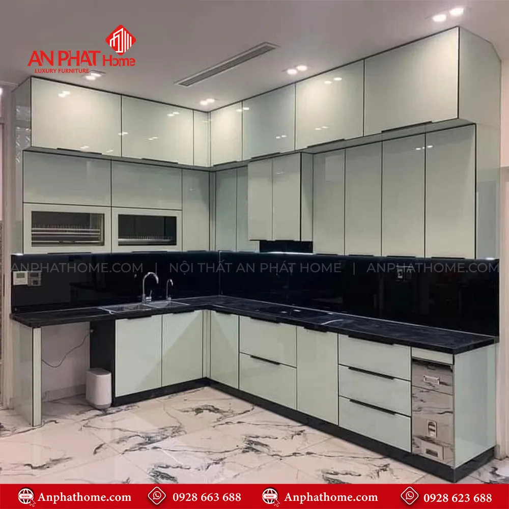 Tủ Bếp Inox Cánh Acrylic Cao CấpTB-926 7 Tủ Bếp Inox Cánh Acrylic Cao CấpTB-926 An Phát