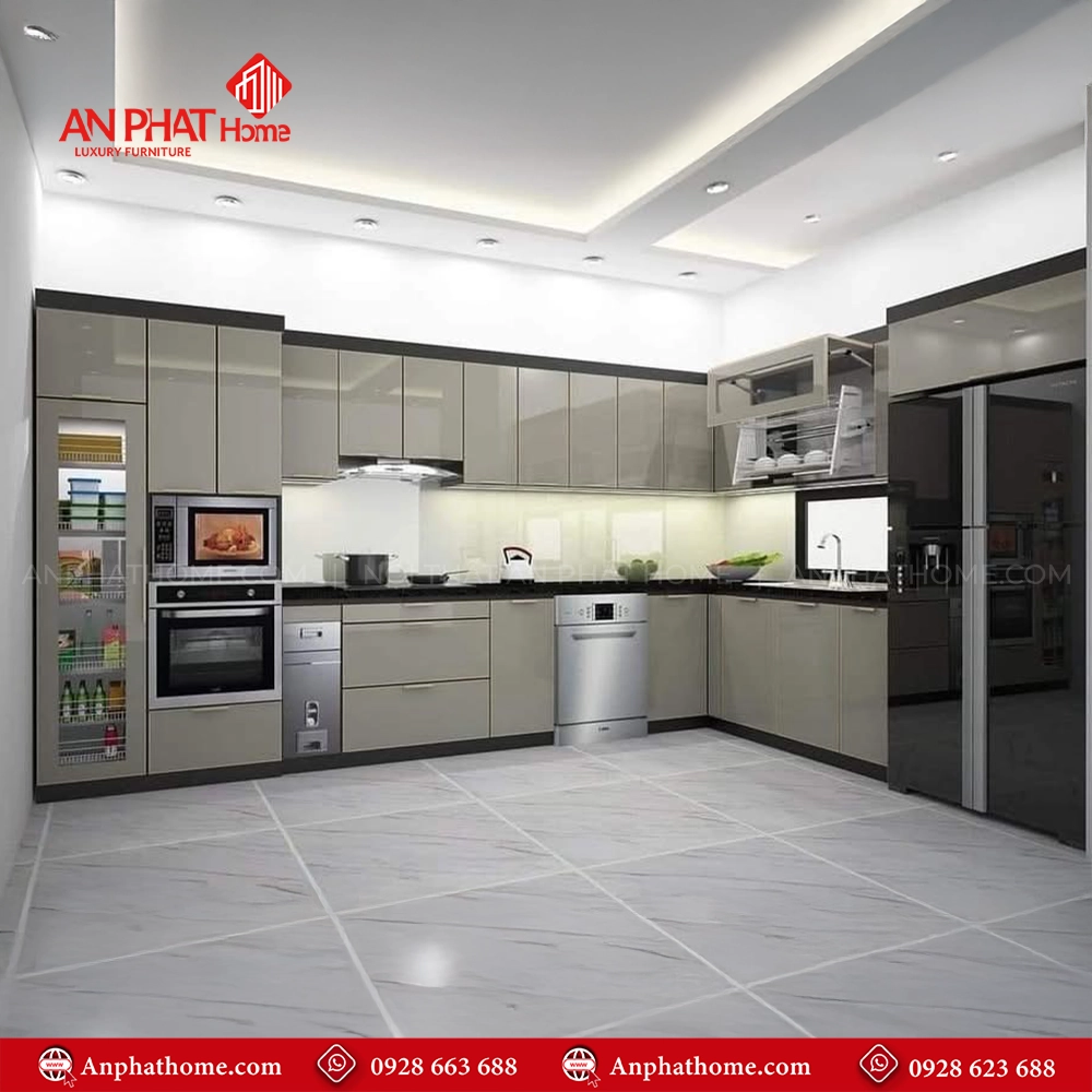 Tủ Bếp Inox Sang Trọng TB-944 7 Tủ Bếp Inox Sang Trọng TB-944 An Phát