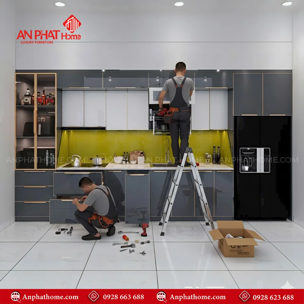 Các mẫu tủ bếp đẹp nhất hiện nay