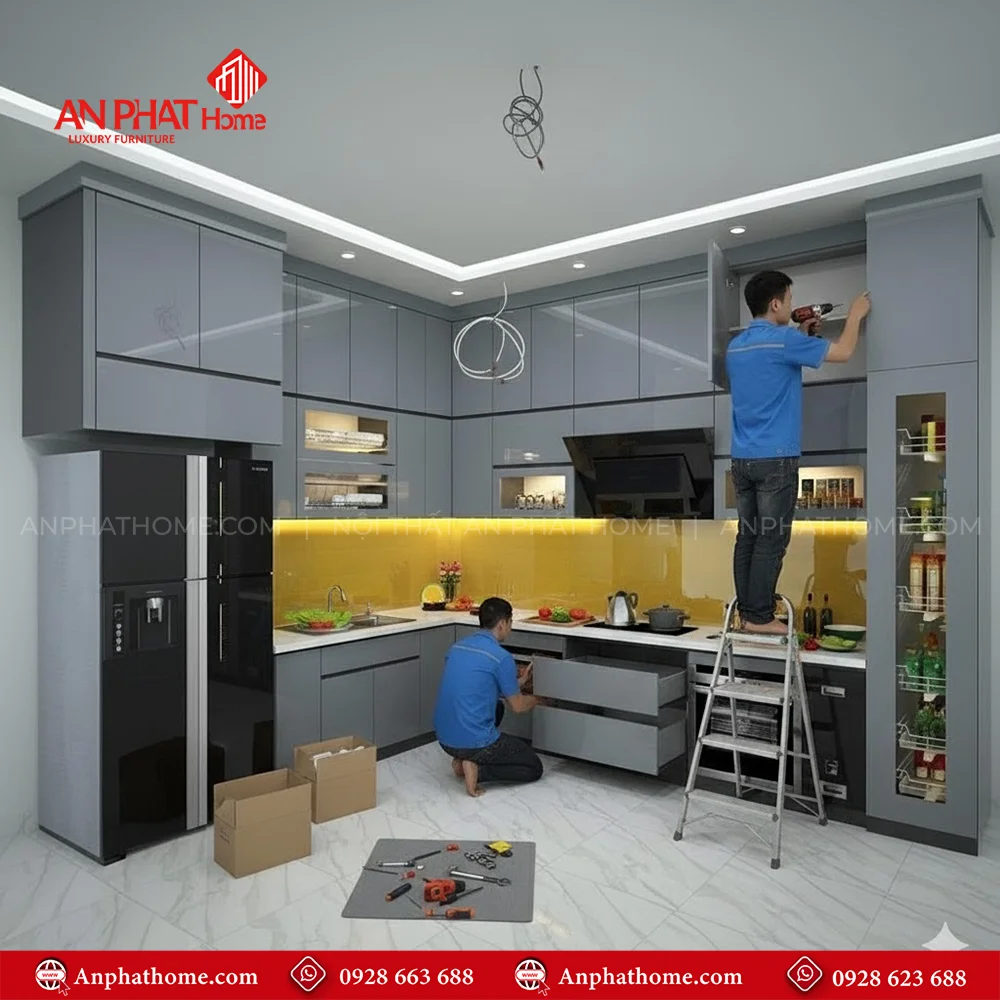 Tủ bếp nhựa Picomat giá bao nhiêu