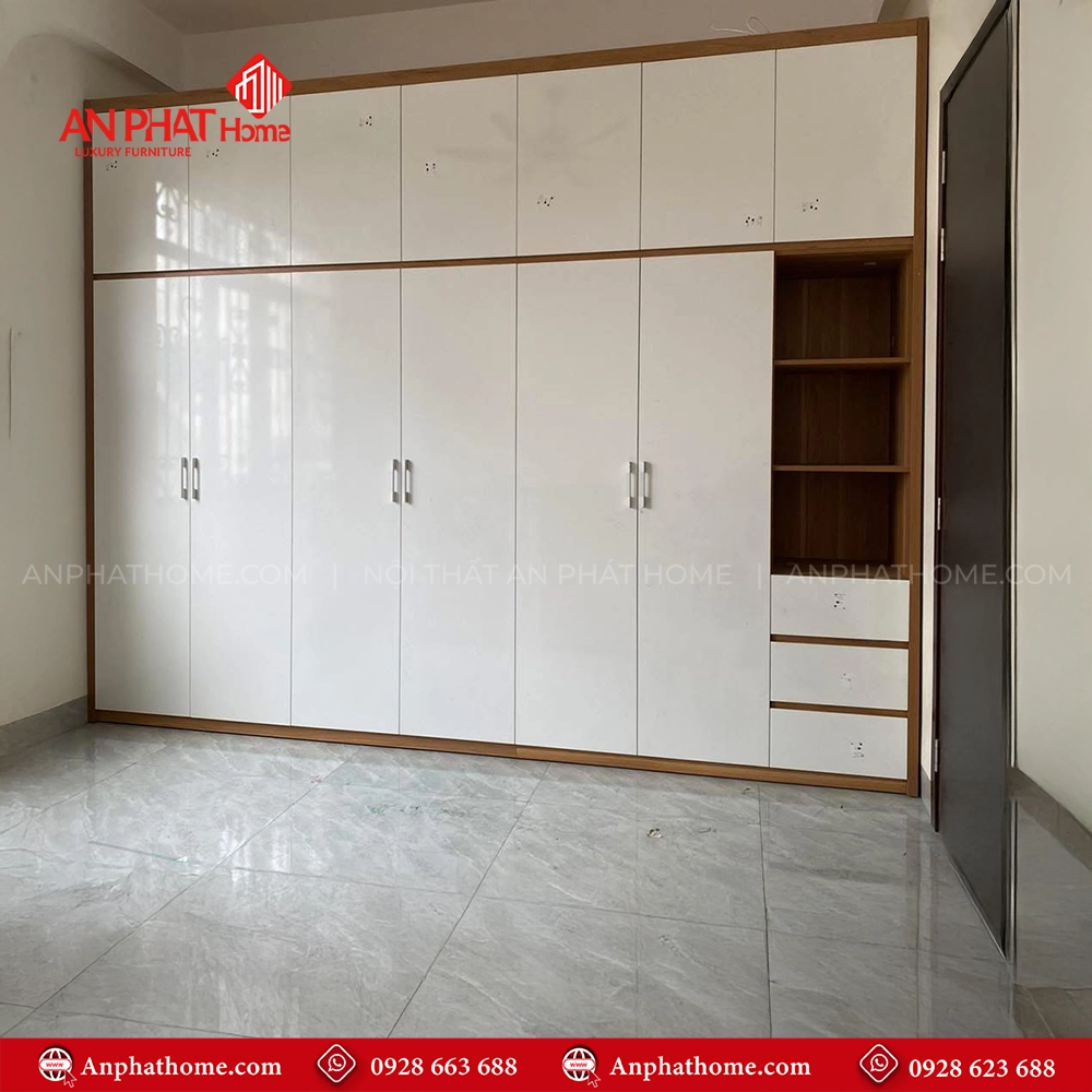 Tủ Đựng Quần Áo Hiện Đại TA-552 7 Tủ Đựng Quần Áo Hiện Đại TA-552 An Phát Home