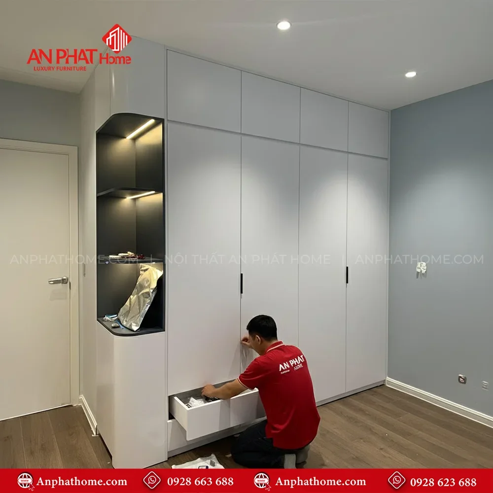 Tủ Đựng Quần Áo TA-522 8 Mẫu thiết kế tủ đựng quần áo đẹp hiện đại