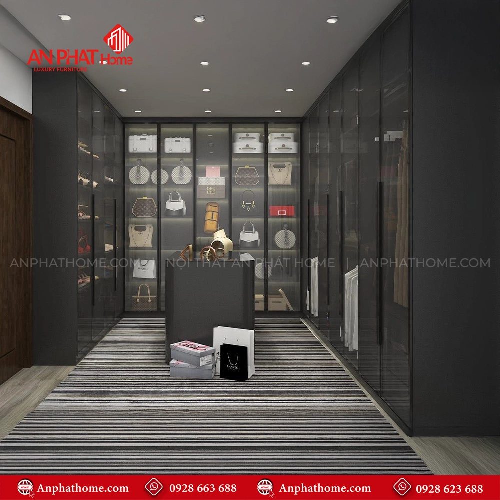 Tủ Quần Áo Cánh Kính Cao Cấp TA-585 An Phát Home