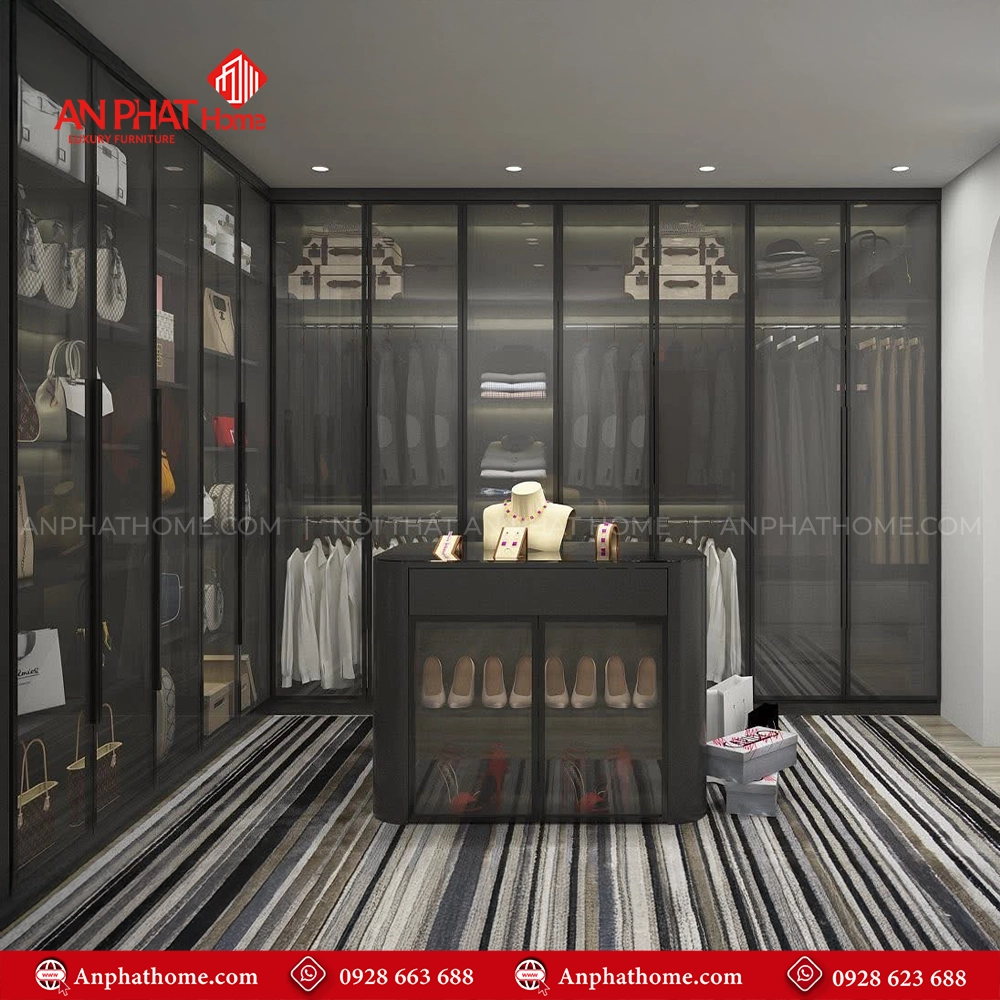 Mẫu tủ quần áo đẹp thiết kế hiện đại