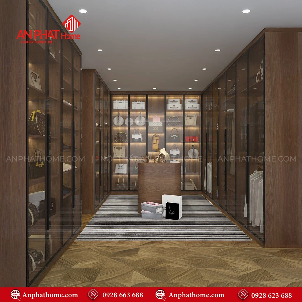 Mẫu tủ quần áo đóng theo yêu cầu